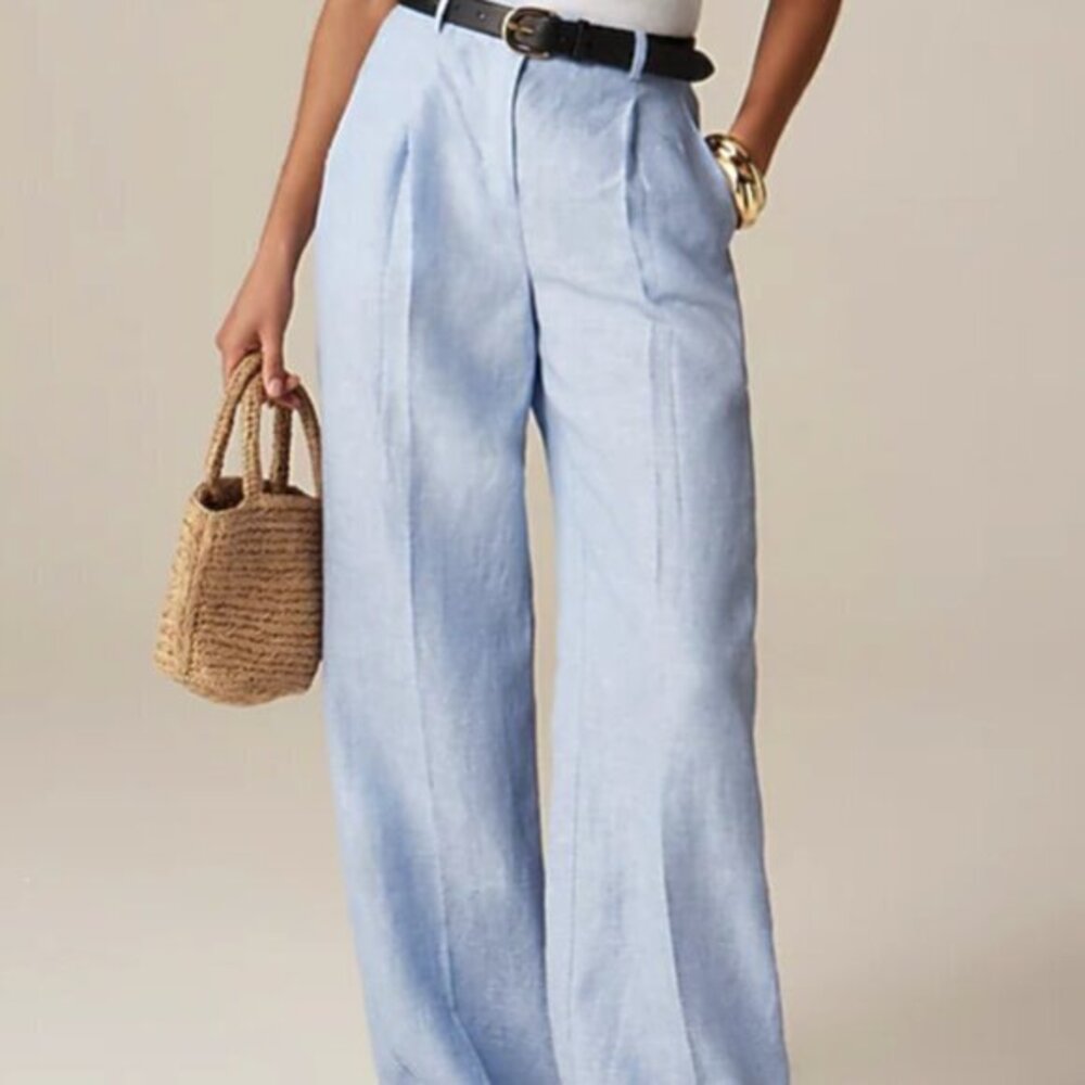 J. Crew Essential Wide Leg Pant